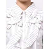 リボンディティールイレヘムシャツワンピース | dazzlin | 詳細画像31