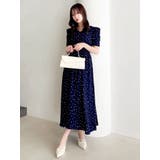 【WEB限定】ハートパターンシャーリングワンピース | dazzlin | 詳細画像17 