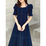 【再生産分】2WAYスイッチングステッチワンピース | dazzlin | 詳細画像13
