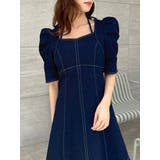 【再生産分】2WAYスイッチングステッチワンピース | dazzlin | 詳細画像18