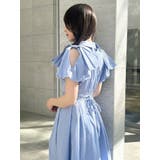 リボンスリーブシャツワンピース | dazzlin | 詳細画像19
