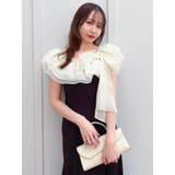 ショルダーリボンフリルカットワンピース | dazzlin | 詳細画像1