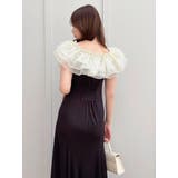 ショルダーリボンフリルカットワンピース | dazzlin | 詳細画像10