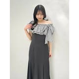 ショルダーリボンフリルカットワンピース | dazzlin | 詳細画像23