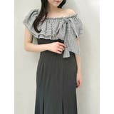 ショルダーリボンフリルカットワンピース | dazzlin | 詳細画像25