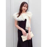 ショルダーリボンフリルカットワンピース | dazzlin | 詳細画像8