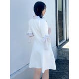 リボンスリーブニットミニワンピース | dazzlin | 詳細画像18