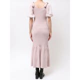 【WEB限定】シフォンスリーブリブニットワンピース | dazzlin | 詳細画像26 