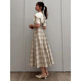 ビッグカラーチェックコルセットワンピース | dazzlin | 詳細画像24 