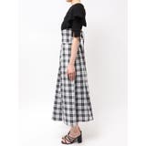 ビッグカラーチェックコルセットワンピース | dazzlin | 詳細画像28 