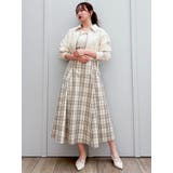 ビッグカラーチェックコルセットワンピース | dazzlin | 詳細画像40 