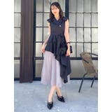 【復刻】アシメプリーツトレンチワンピース | dazzlin | 詳細画像33 