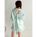 バックリボンオーバーシャツ | dazzlin | 詳細画像17