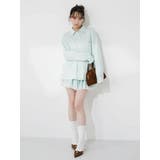 バックリボンオーバーシャツ | dazzlin | 詳細画像4