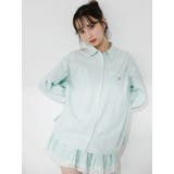 バックリボンオーバーシャツ | dazzlin | 詳細画像6