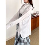 2WAYシアーオーバーシャツ | dazzlin | 詳細画像15 