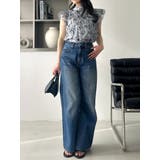 【WEB限定】フロッキーバックリボンブラウス | dazzlin | 詳細画像13