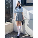 プリーツラップミニスカート | dazzlin | 詳細画像16 