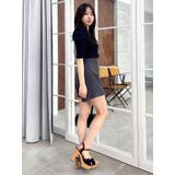 バックリボンビジューニットトップス | dazzlin | 詳細画像15 