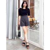 バックリボンビジューニットトップス | dazzlin | 詳細画像16 