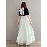 バックリボンビジューニットトップス | dazzlin | 詳細画像5 