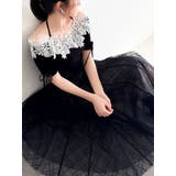 レースオフショルニットトップス | dazzlin | 詳細画像3