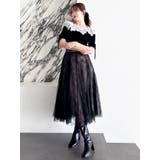 レースオフショルニットトップス | dazzlin | 詳細画像7