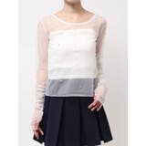 2wayシアートップス | dazzlin | 詳細画像1