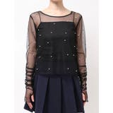 2wayシアートップス | dazzlin | 詳細画像3