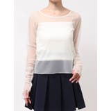 アイボリー | 2wayシアートップス | dazzlin