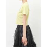 【UV】ラインストーンモチーフコンパクトTシャツ | dazzlin | 詳細画像39 