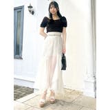 タイ付ギャザーカットトップス | dazzlin | 詳細画像24