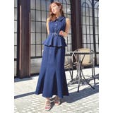 ペプラムマーメイドステッチワンピース | dazzlin | 詳細画像7 