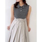 シャツカラーノースリコルセットワンピース | dazzlin | 詳細画像25