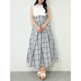 シャツカラーノースリコルセットワンピース | dazzlin | 詳細画像8