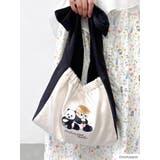 【mofusandコラボ】リボンサテンハンドバッグ | dazzlin | 詳細画像10 