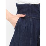 ハイウエスト2wayワイドデニムパンツ | dazzlin | 詳細画像38 