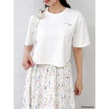 【mofusandコラボ】リボンショルダーロゴTシャツ | dazzlin | 詳細画像12