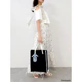 【mofusandコラボ】リボンショルダーロゴTシャツ | dazzlin | 詳細画像5