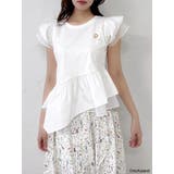 【mofusandコラボ】アシメシアーフリルロゴTシャツ | dazzlin | 詳細画像11