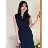 バックオープンポロカットワンピース | dazzlin | 詳細画像20 