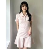 ハーフスリーブカットミニワンピース | dazzlin | 詳細画像6