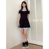 シャツレイヤードカットワンピース | dazzlin | 詳細画像11