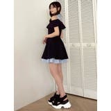 シャツレイヤードカットワンピース | dazzlin | 詳細画像14