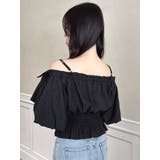 【WEB限定】ラインリボンシャーリングブラウス | dazzlin | 詳細画像20