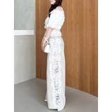 【WEB限定】ラインリボンシャーリングブラウス | dazzlin | 詳細画像7