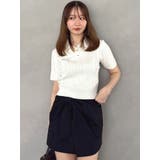 ケーブルポロドッキングトップス | dazzlin | 詳細画像13