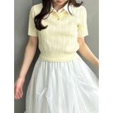 ケーブルポロドッキングトップス | dazzlin | 詳細画像26
