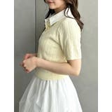 ケーブルポロドッキングトップス | dazzlin | 詳細画像27