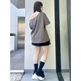 ワンショルフリルリボンビッグTシャツ | dazzlin | 詳細画像11